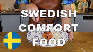 SWEDISH FOOD RECIPE  The Secret to Swedish Comfort Food  Falukorv med Stuvade Makaroner [upl. by Gare573]