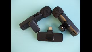 cómo utilizar estos micrófonos inalámbricos K9 para iphone [upl. by Yliram995]