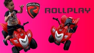 Rollplay 6v Powersport ATV Battery RideOn6v טרקטורון ממונע לילדים הונדה [upl. by Rocky]