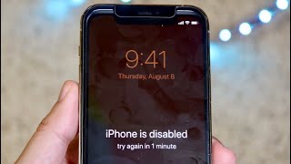 How To UnDisable ANY iPhone [upl. by Asilej]