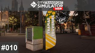 City Transport Simulator Tram🚉 010 Auf der jagt nach Postkarten LETS PLAY [upl. by Aremat]