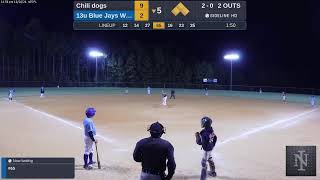 13u Blue Jays Woods vs Chili dogs 20241110 [upl. by Ymot]