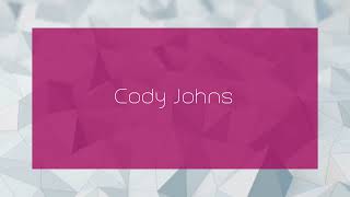 Cody Johns  appearance [upl. by Zebe]