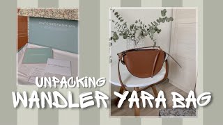 Wandler Yara Bag Unboxing  Matchesfashion  Распаковка посылки  Сумка Wandler [upl. by Orvil39]