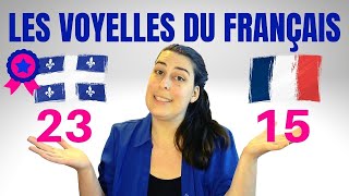 Les voyelles du français France vs Québec [upl. by Togram277]