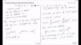 Chowlas conjecture implies Sarnaks conjecture 03 deterministic sequence and an example [upl. by Ahsilram]