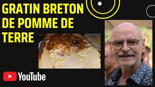 Gratin Breton de pomme de terre et jambon à la crème [upl. by Carpio]