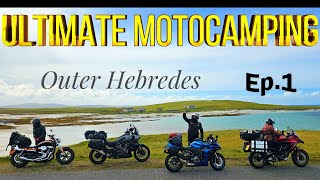 MOTOCAMPING IN THE OUTER HEBRIDES  ULTIMATE ADVENTURE [upl. by Matias305]