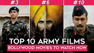 10 Army Bollywood Films That Will BLOW YOUR MIND [upl. by Grete]