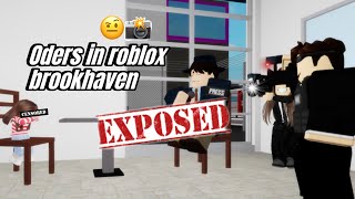 Catching Oders in Roblox Brookhaven  EPISODE 1 OF CATCHING ODERS [upl. by Moia624]