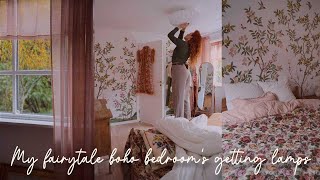 My fairytale boho bedroom is finally getting lamps [upl. by Afnin]