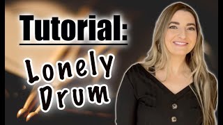 Lonely Drum Line Dance Tutorial [upl. by Inoek]