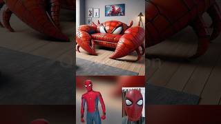 superheroes but crab sofa 😱💥 Marvel amp DCAll Characters marvel avengersshortsrobot [upl. by Reiko]