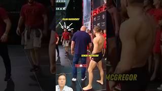 Ислам Махачев и Конор Макгрегор на взвешивание UFC 229  conormcgregorislammakhachev [upl. by Nannoc]