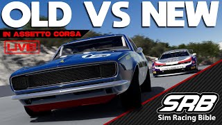 Classic VS Modern Trans Am Car Battle  Assetto Corsa [upl. by Sandor]