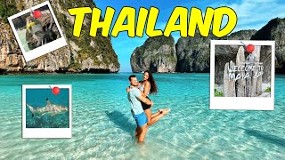 in MAYA BAY mit HAIEN 🦈 Schnorcheln 😱  Der schönste Ort auf der ganzen WELT🌎  THAILAND 🇹🇭 Vlog 5 [upl. by Hannazus889]