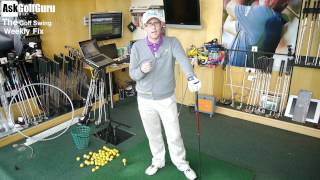 The Golf Swing Weekly Fix Distance From The Ball and Hitting Long Irons [upl. by Nrek]