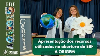 Apresentação dos recursos utilizados na abertura da EBF A Origem [upl. by Srini]