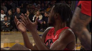 Immanuel Quickley turns ON the JETS vs Lakers [upl. by Nanahs]