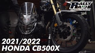 STRIPDOWN amp SUSPENSION PT1  2022 HONDA CB500X [upl. by Oakes]