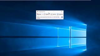 How To Use Snipping Tool In Windows 10 Tutorial [upl. by Schweiker494]