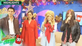 Wize Lorraine Eris and Nicki showcase their Kalokalike entries  Showtime Online U [upl. by Eded]