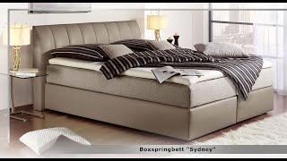 Boxspringbett quotSydneyquot [upl. by Bertold]