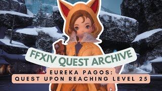 Eureka Pagos Level 25 Quest  No Commentary  FFXIV Quest Archive [upl. by Llemaj]