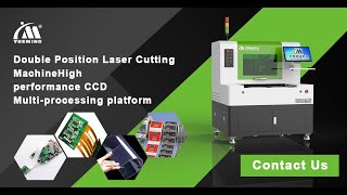 MS0305VA： Double Position Laser Cutting Machine [upl. by Innep574]