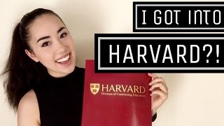 😱 I GOT INTO HARVARD  HOW TO GET ADMITTED 👍 [upl. by Orravan681]