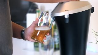 Draft beer at home Fizzics Beer System  Review [upl. by Enelime]