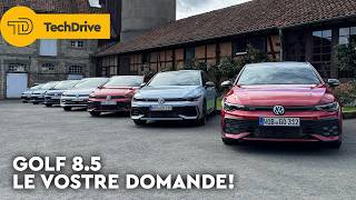 LE VOSTRE DOMANDE sulla GOLF 85 BONUS PROVA GTI [upl. by Nivart]