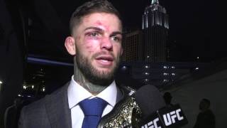 UFC 207 Cody Garbrandt Backstage Interview [upl. by Otsuaf]