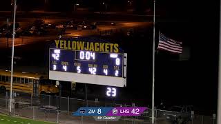 ZumbrotaMazeppa vs Lourdes High School 101323 Football [upl. by Eecak340]