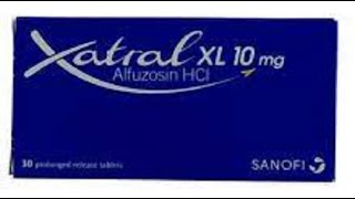 Uroxatral Alfuzosin used to improve urination in men with benign prostatic hyperplasia enlarged pro [upl. by Kristo]