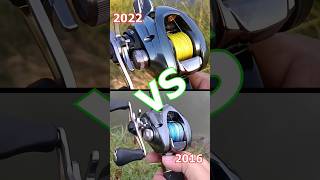 2016 VS 2022 Shimano Aldebaran BFS shimanoreels [upl. by Nojram]