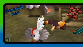 Cucco Attack  Zelda Ocarina of Time Randomizer  Oct Pt 12 [upl. by Seth]