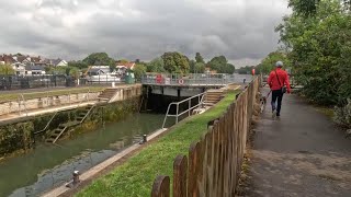 Thames Path Warton Road Bridge to Hurst Park [upl. by Idihsar]