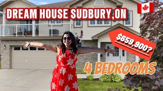 My Dream House SUDBURY  Exploring Sudbury City  Affordable Living in Canada MaalaSami [upl. by Ahsito]