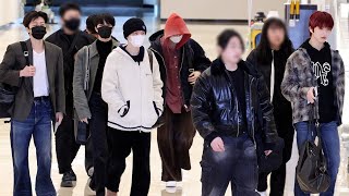 엔시티드림 NCT DREAM 일본 FNS 가요제 출국 Departure  김포공항 • 241203 [upl. by Fawcett]