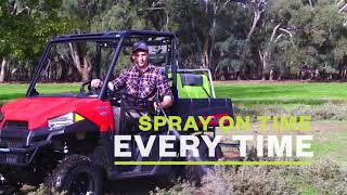 ReelStrike™  Professional 12v Spot Sprayers  TTi [upl. by Ecirtnahs263]