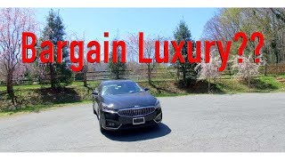 2018 Kia Cadenza Review The Bargain Luxury Barge You Need [upl. by Billen]