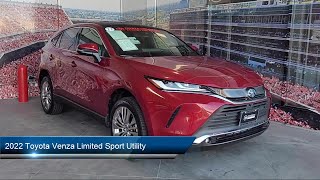 2022 Toyota Venza Limited Sport Utility Milpitas San Jose Sunnyvale Fremont Livermore [upl. by Aviv]