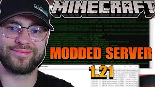 How To Create Minecraft Modded Forge Server 121 Quick amp Easy 2024 [upl. by Dnaletak34]