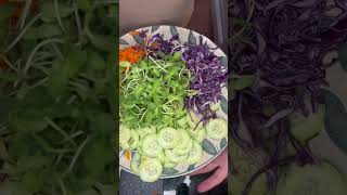 Sunflower Microgreens Dinner microgreens recipeshorts [upl. by Nnyluqcaj]