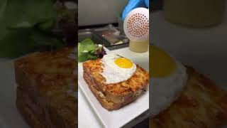 Sandwich Goals Croque Madame [upl. by Ahsyekat]