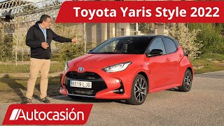 Toyota Yaris Style 2022 Prueba  Test  Review en español  Autocasión [upl. by Rancell]