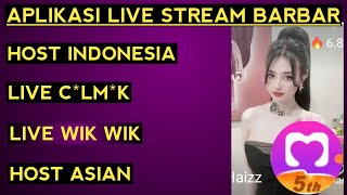 live clmk Indonesia 🔥 aplikasi live streaming bar bar Indonesia mango live [upl. by Eenwahs52]