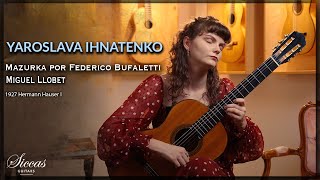 A Memorable Performance by Yaroslava on a FASCINATING Vintage Guitar  Mazurka by Miguel Llobet [upl. by Barnebas807]