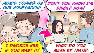 Manga Dub My husband insisted on taking his mother on our honeymoon [upl. by Elocim]